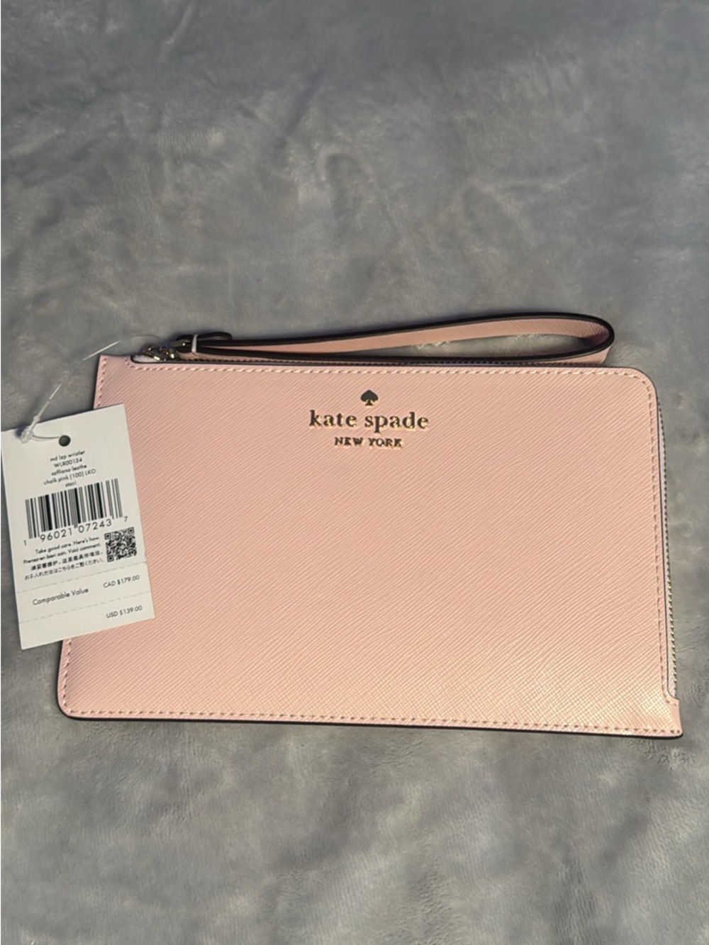 kate spade New York Pink Wristlet